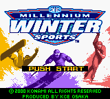 Millenium Winter Sports Title Screen